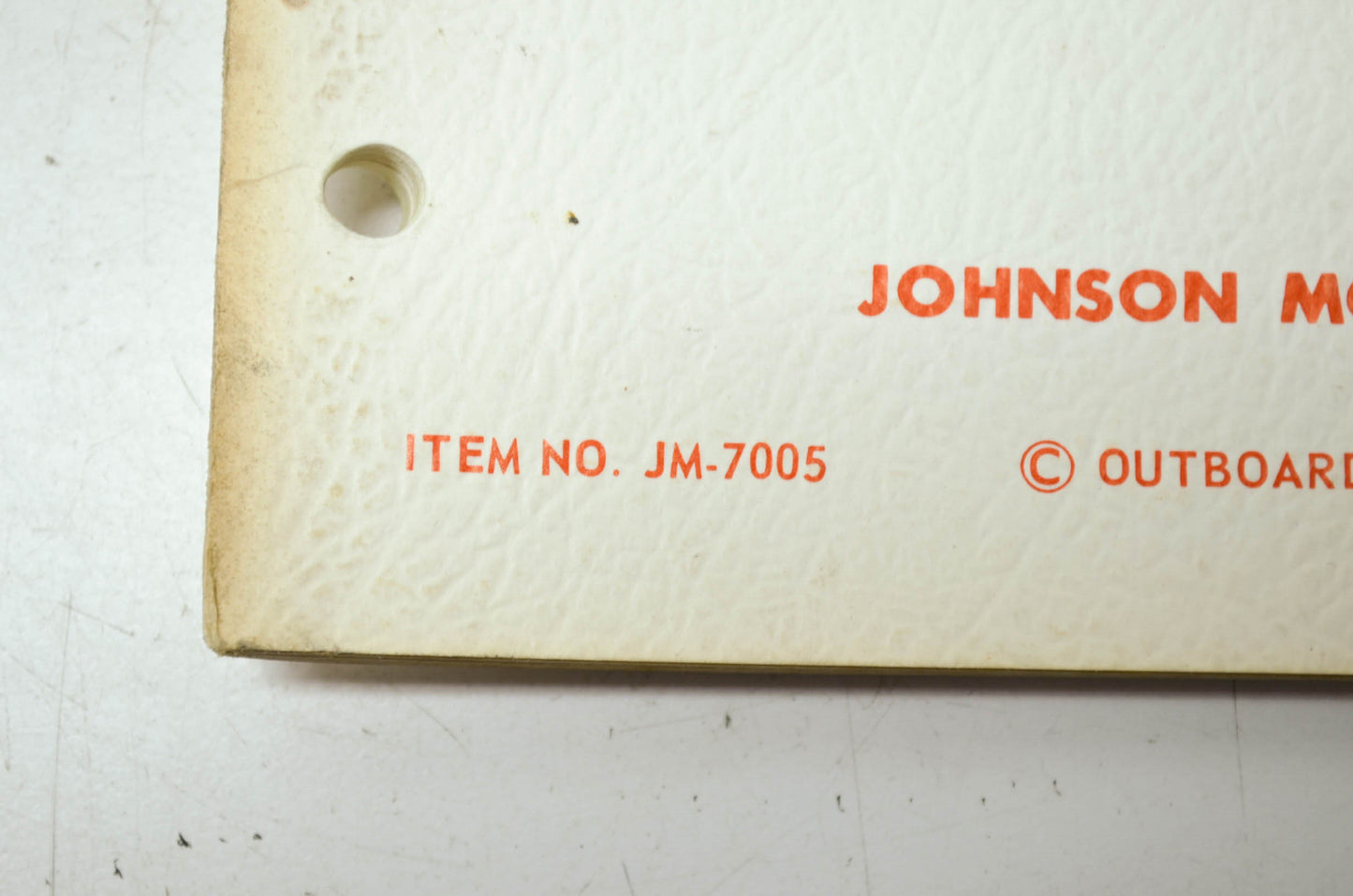 Johnson 1970 Outboard Motor 20HP Service Manual