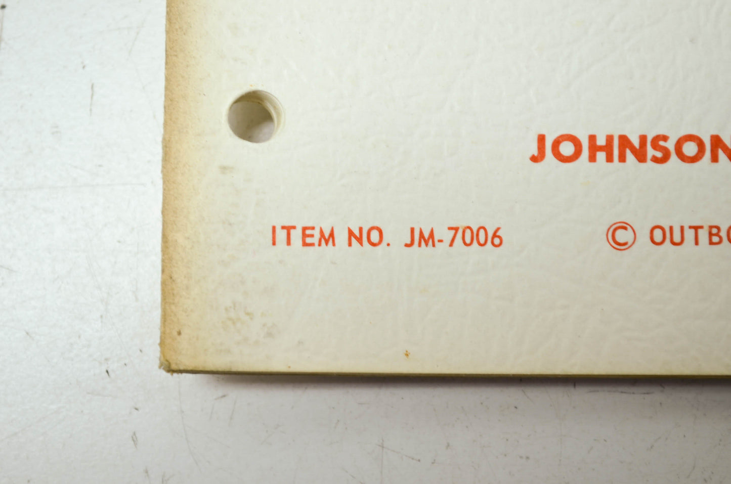 Johnson 1970 Outboard Motor 25HP Service Manual