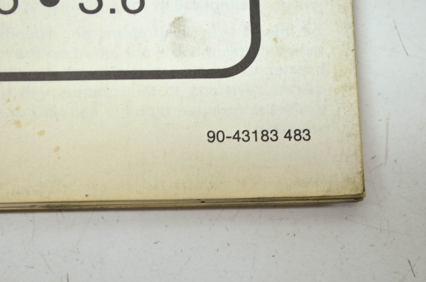 OEM Mercury 90-43183 Outboards Service Manual