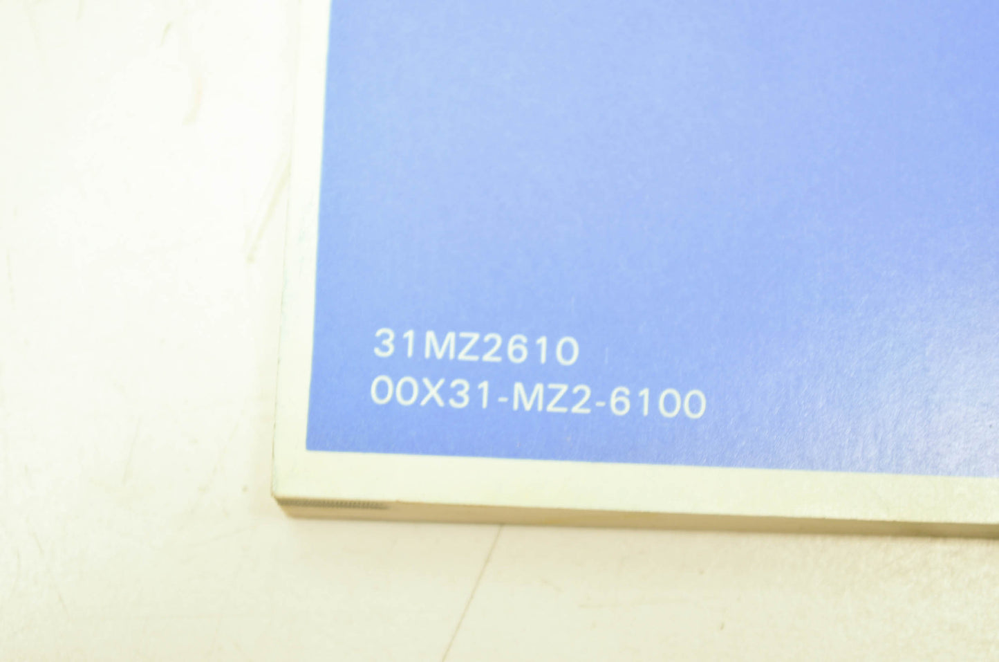 OEM Honda 31MZ2610 Owner's Manual CBR1000F'94
