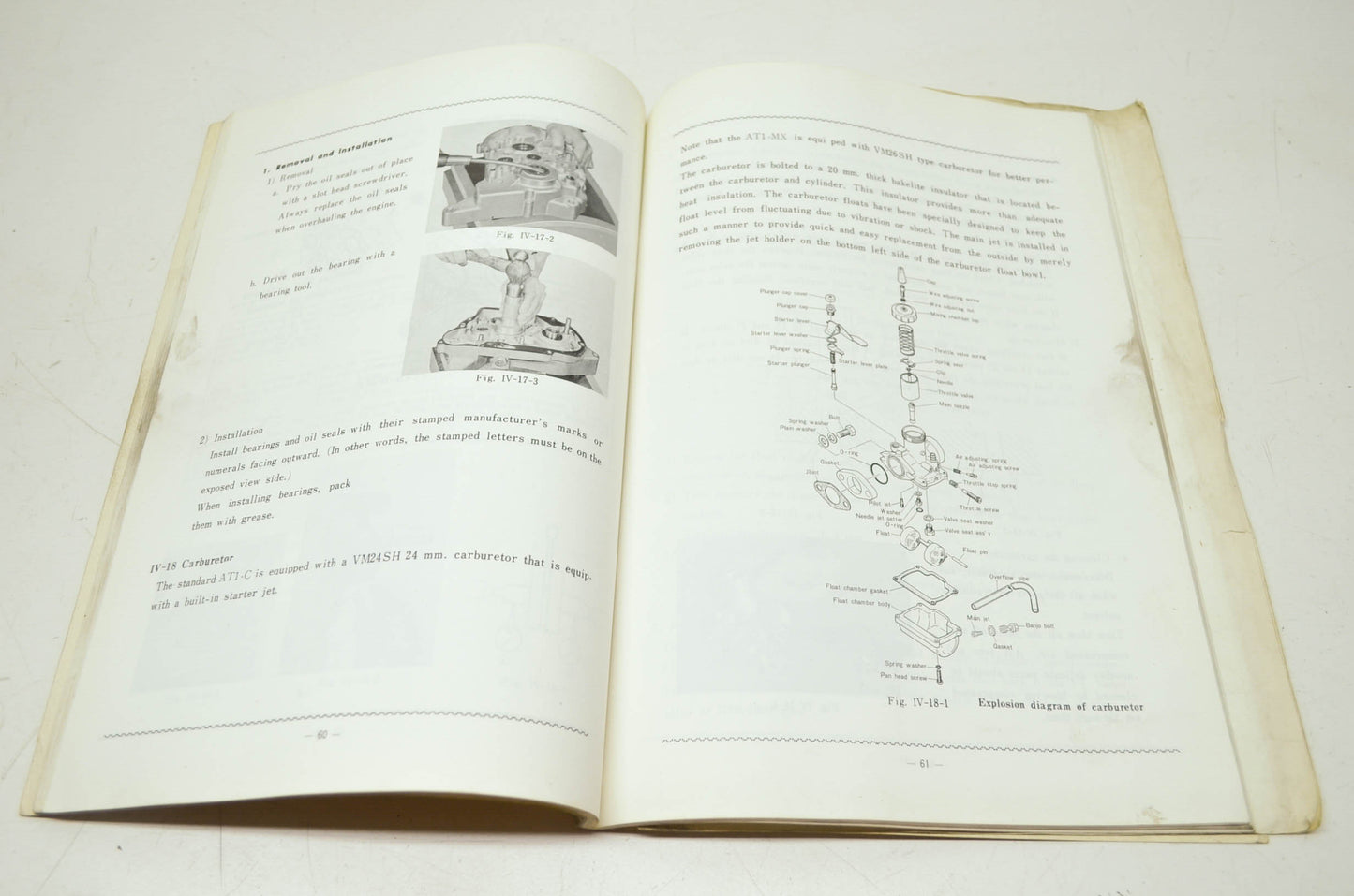 Yamaha 1970 AT1-C/MX Service Manual
