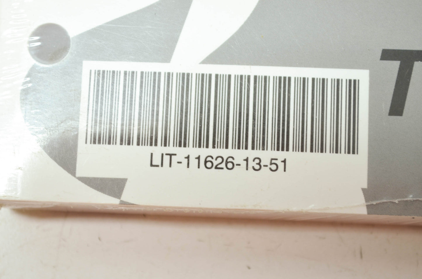 New OEM Yamaha LIT-11626-13-51 TT-R125LWM(C) Owner's Manual NOS