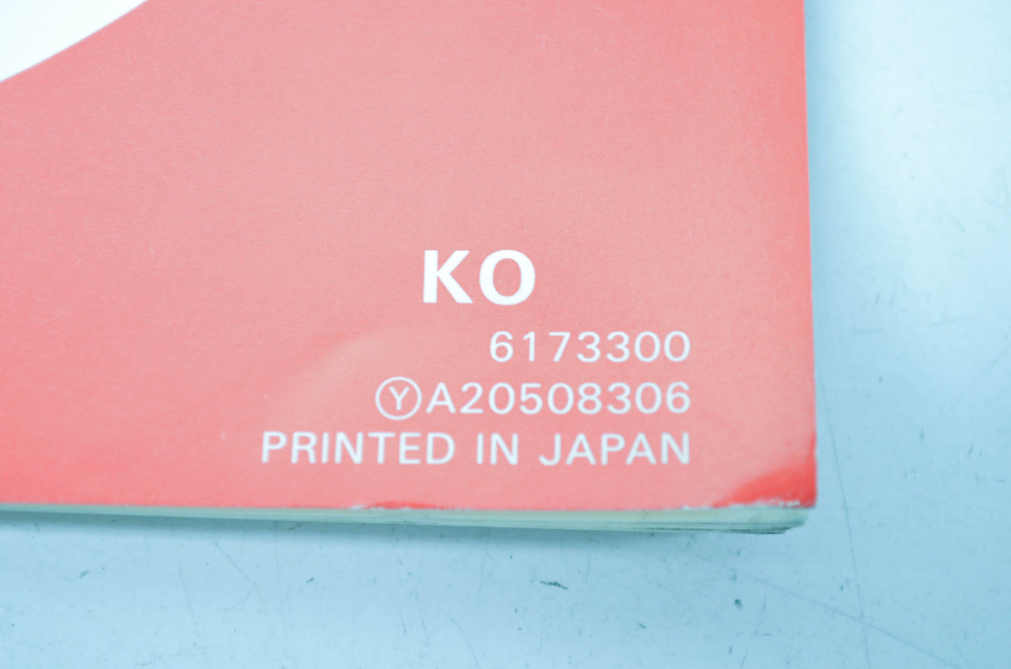 OEM Honda 6173300 F401/F501 Service Manual