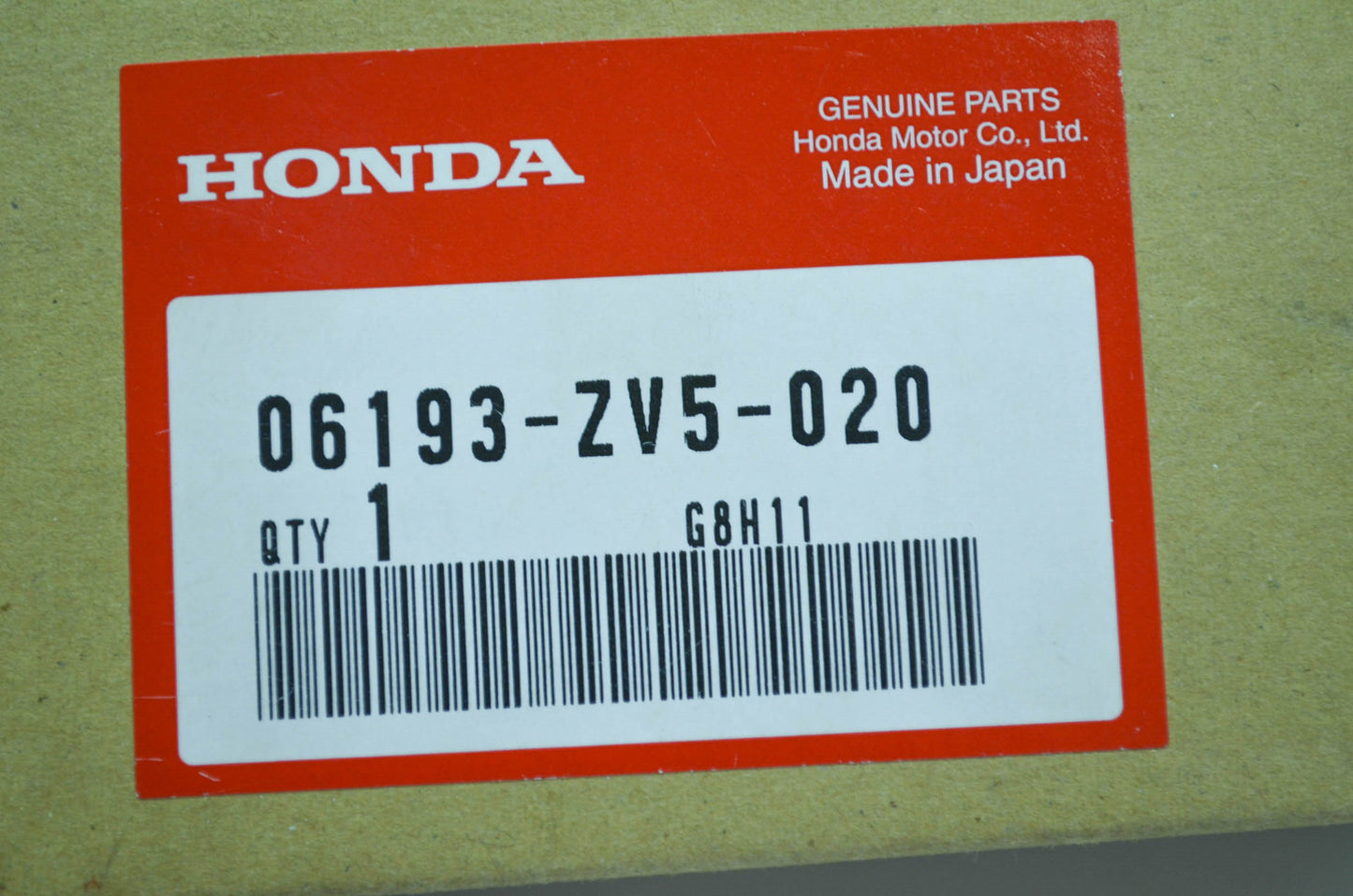 OEM Honda 06193-ZV5-020 Impeller Pump Kit NOS