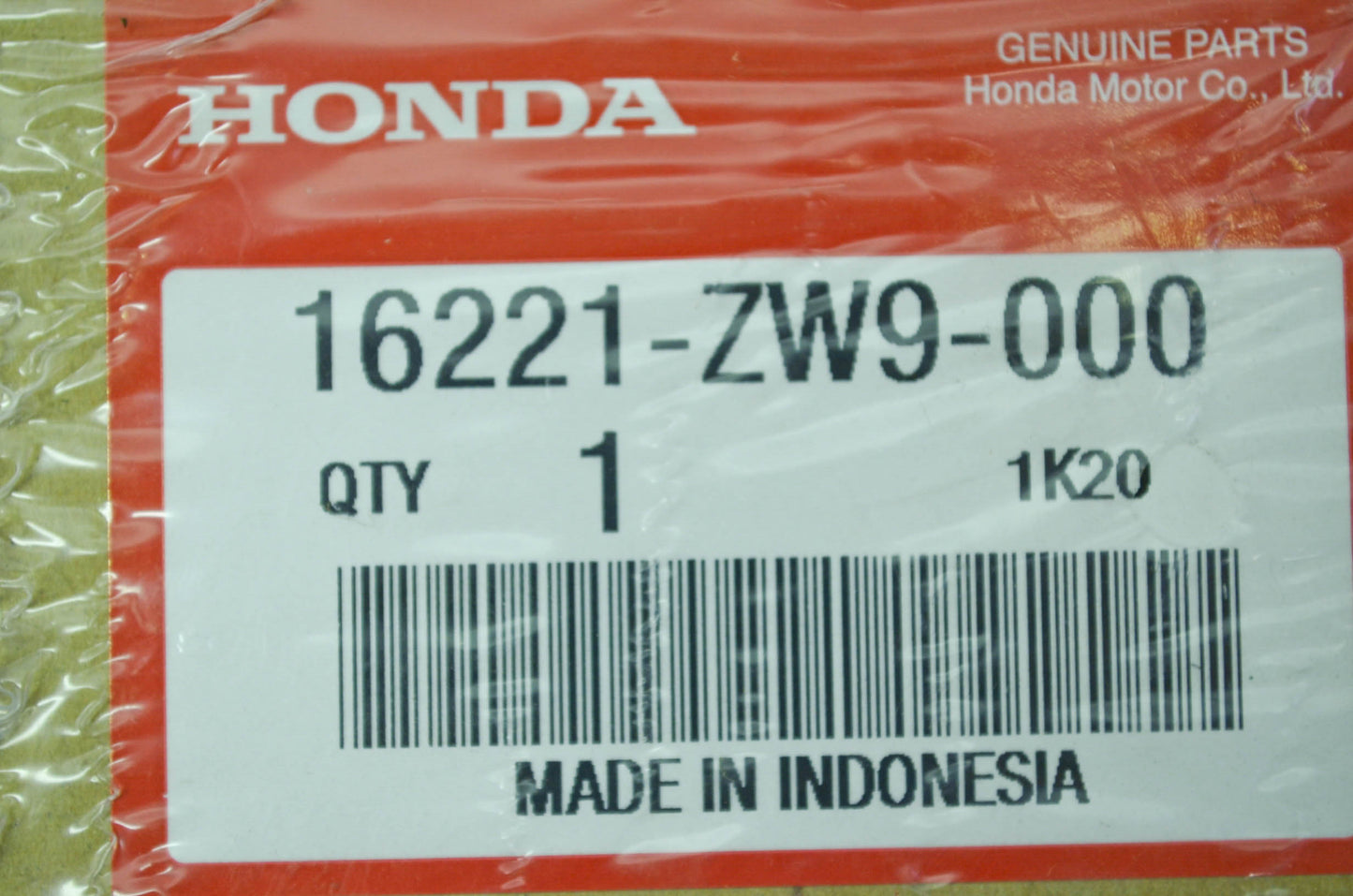 OEM Honda 16221-ZW9-000 Carburetor Packing NOS