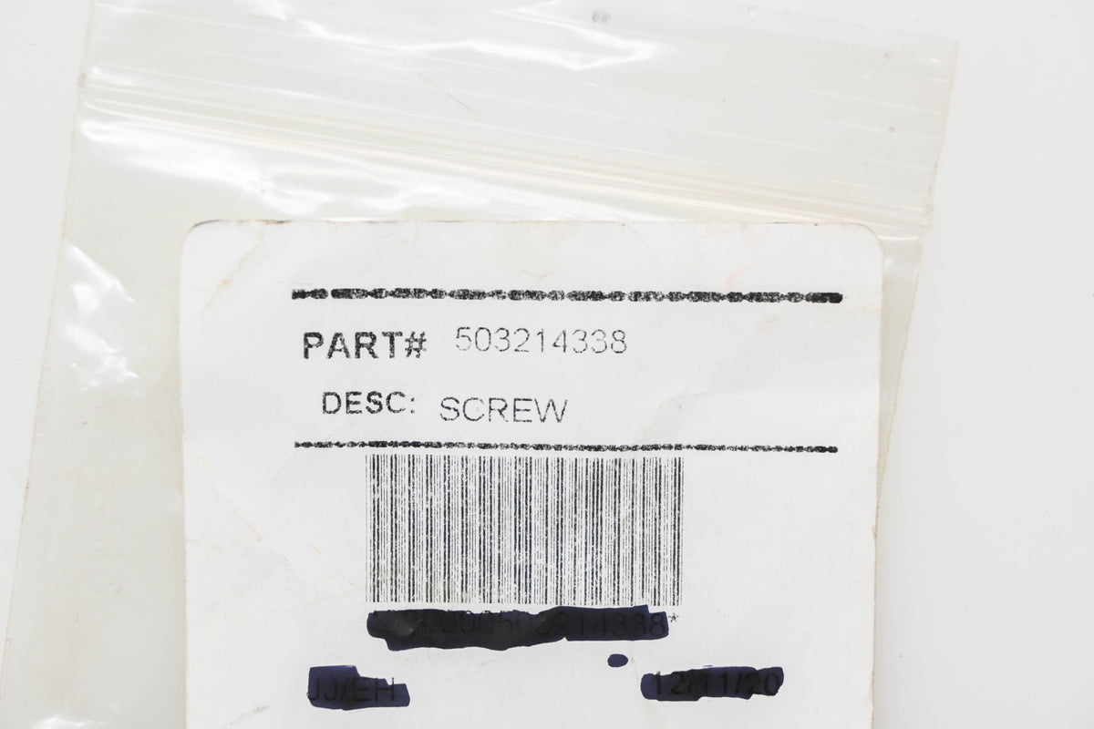 New OEM Husqvarna 503 21 43-38, 503214338 Top Cover Bolt NOS