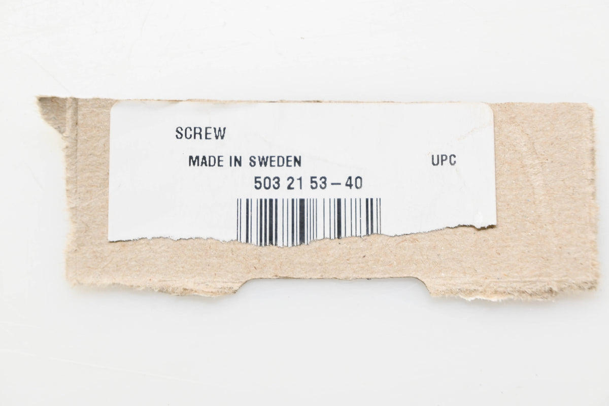 New OEM Husqvarna 503 21 53-40, 503215340 Screw NOS