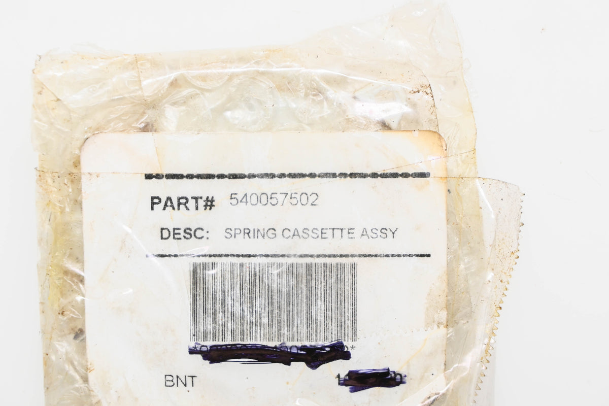 New OEM Husqvarna 540 05 75-02, 540057502 Cassette Spring Assembly NOS