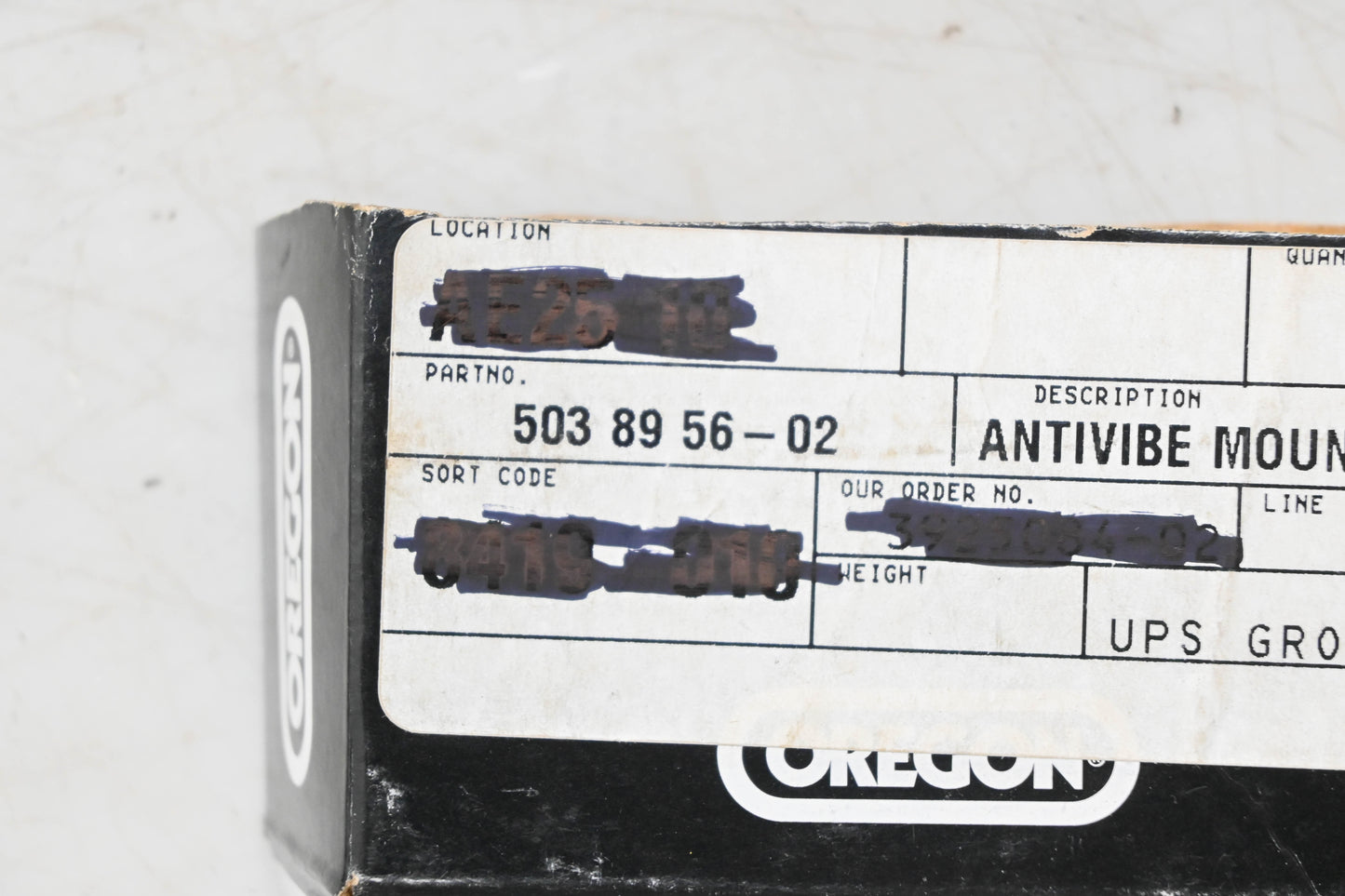 New OEM Husqvarna 503 89 56-02, 503895602 Anti Vibration Spring NOS
