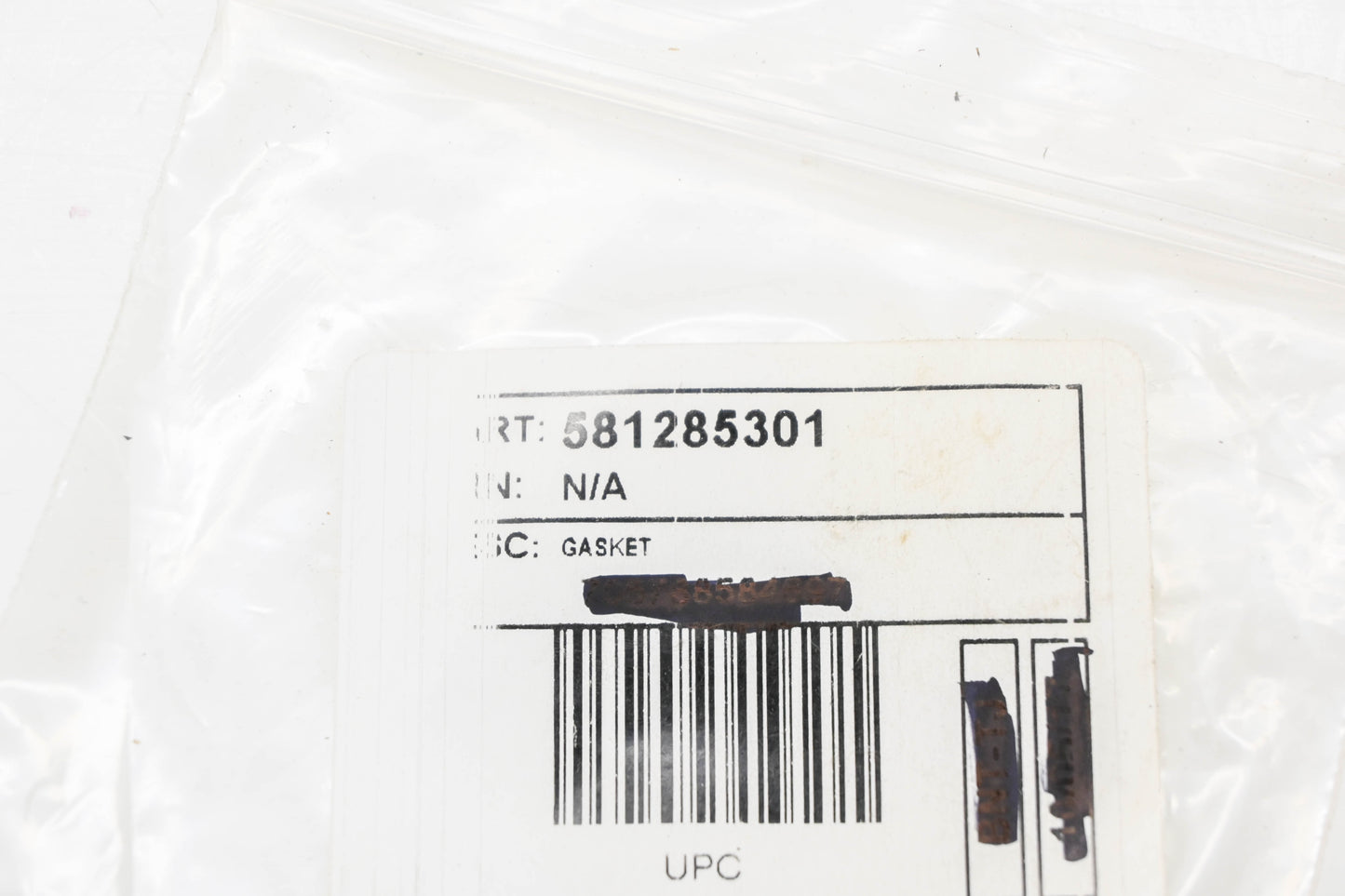 New OEM Husqvarna 581 28 53-01, 581285301 Air Filter Gasket NOS