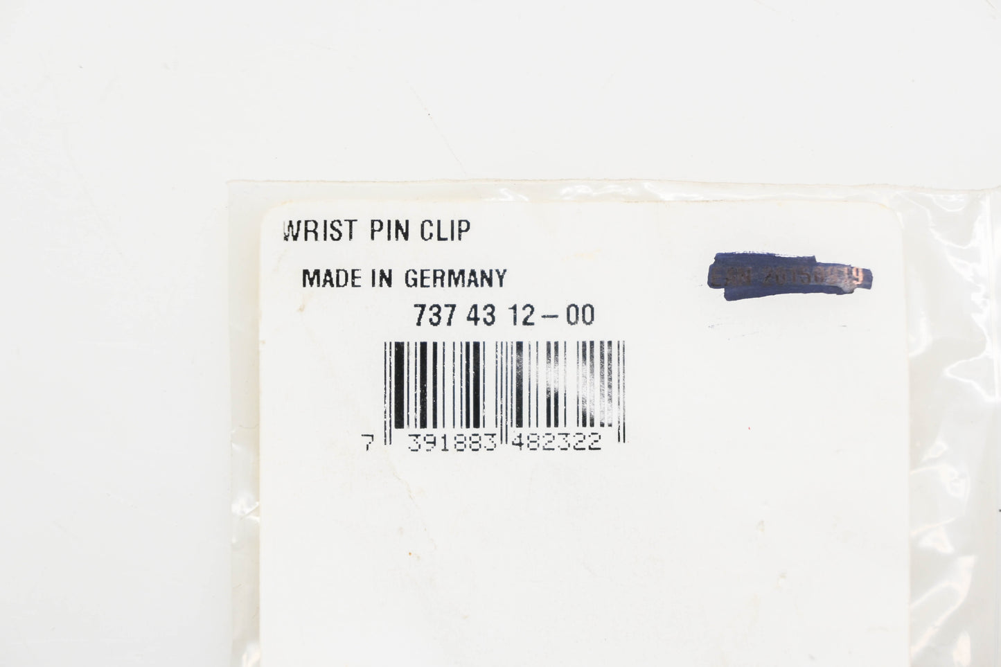 New OEM Husqvarna 737 43 12-00, 737431200 Piston Wrist Pin Circlips Qty 2 NOS