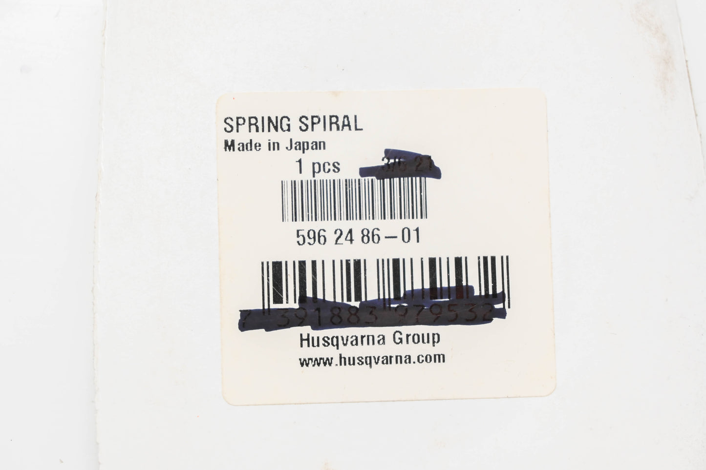 New OEM Husqvarna 596 24 86-01, 596248601 Recoil Starter Spring NOS