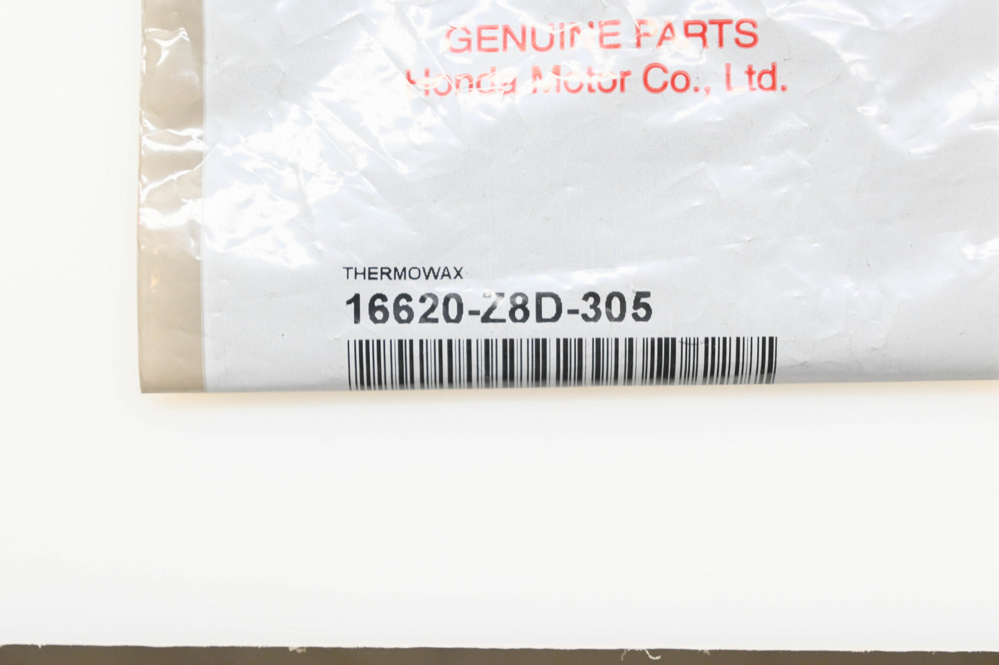 New OEM Honda 16620-Z8D-305 Thermowax NOS