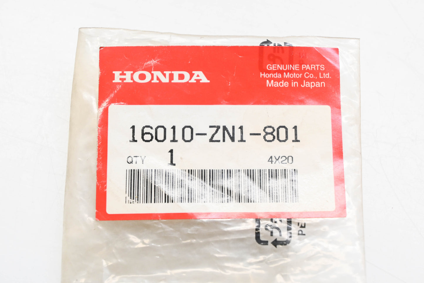 New OEM Honda 16010-ZN1-801 Incomplete Gasket Set NOS