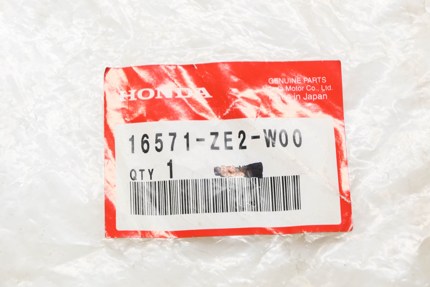 New OEM Honda 16571-ZE2-W00 Control Lever NOS