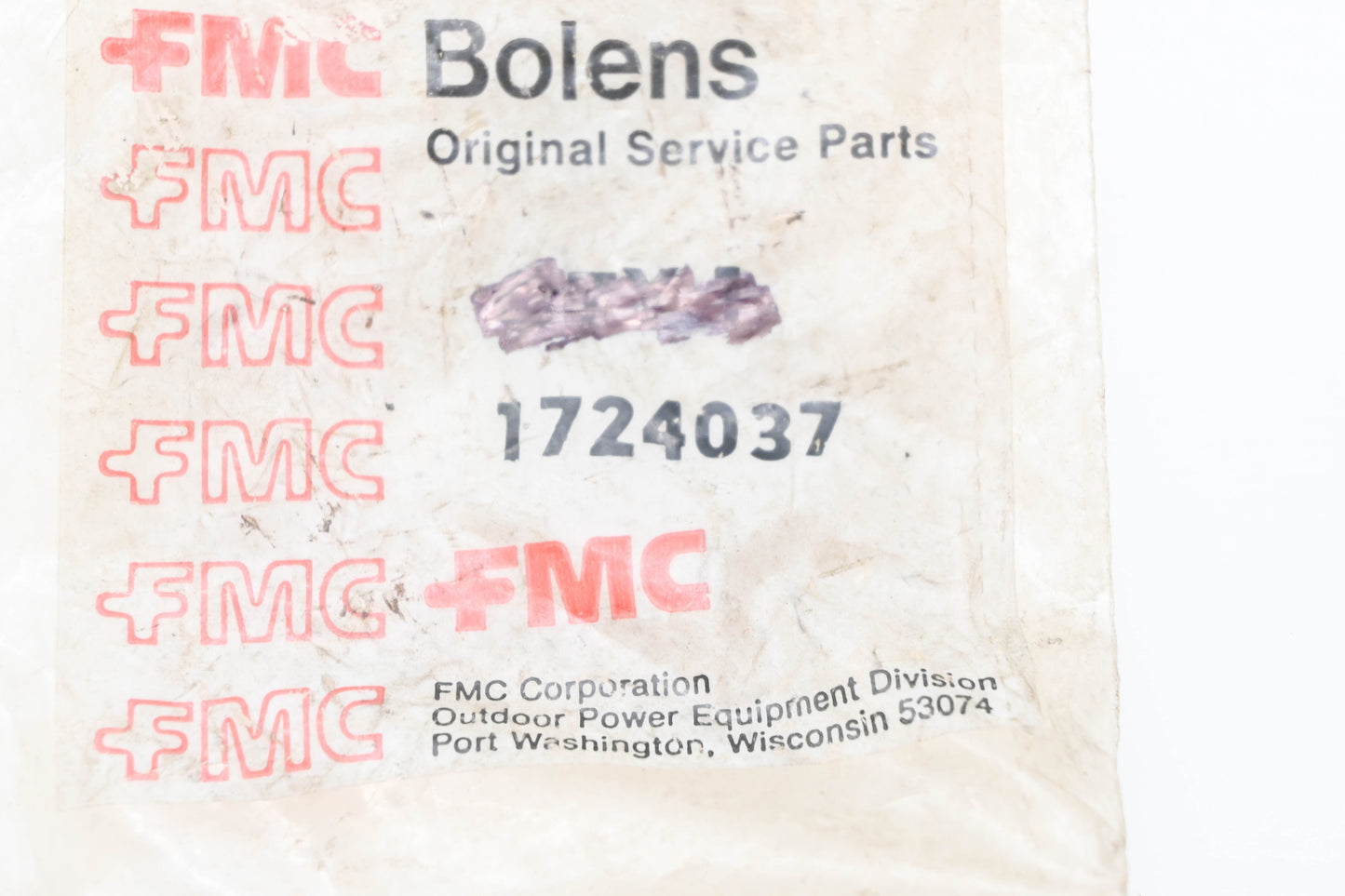 Bolens 1724037 Chain NOS