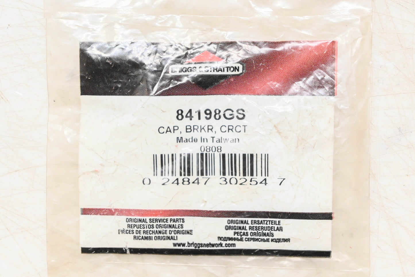 New OEM Briggs & Stratton 84198GS Circuit Breaker Boot NOS