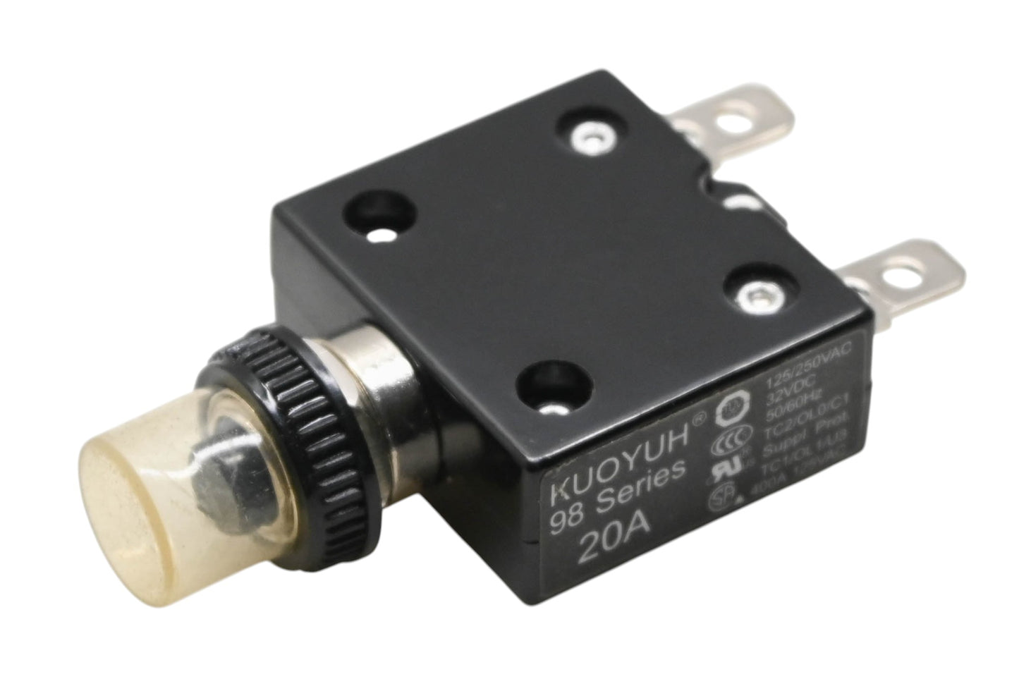 Aftermarket DQ001D-16 20 Amp Push Button Circuit Breaker NOS