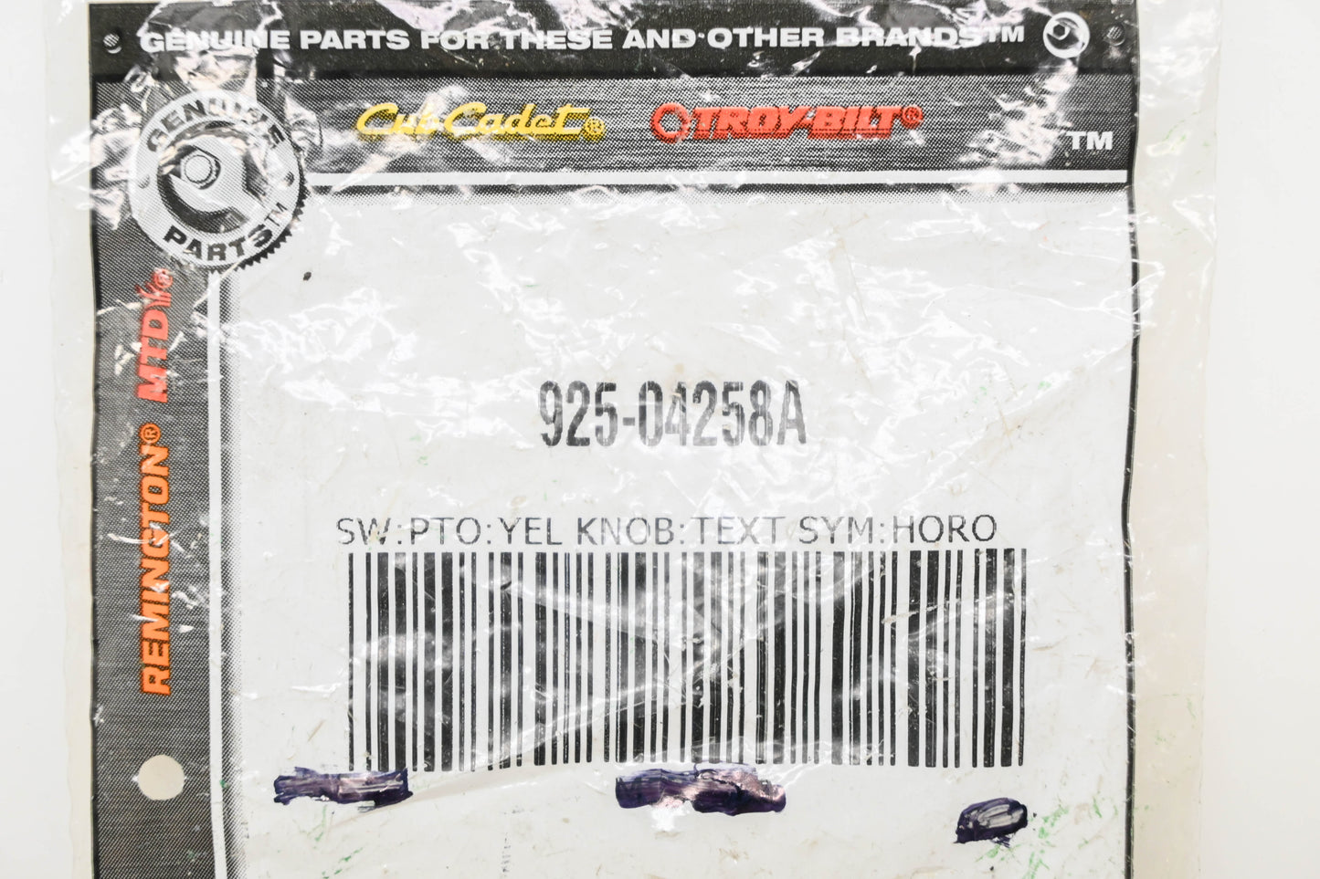 MTD 925-04258A PTO Switch NOS