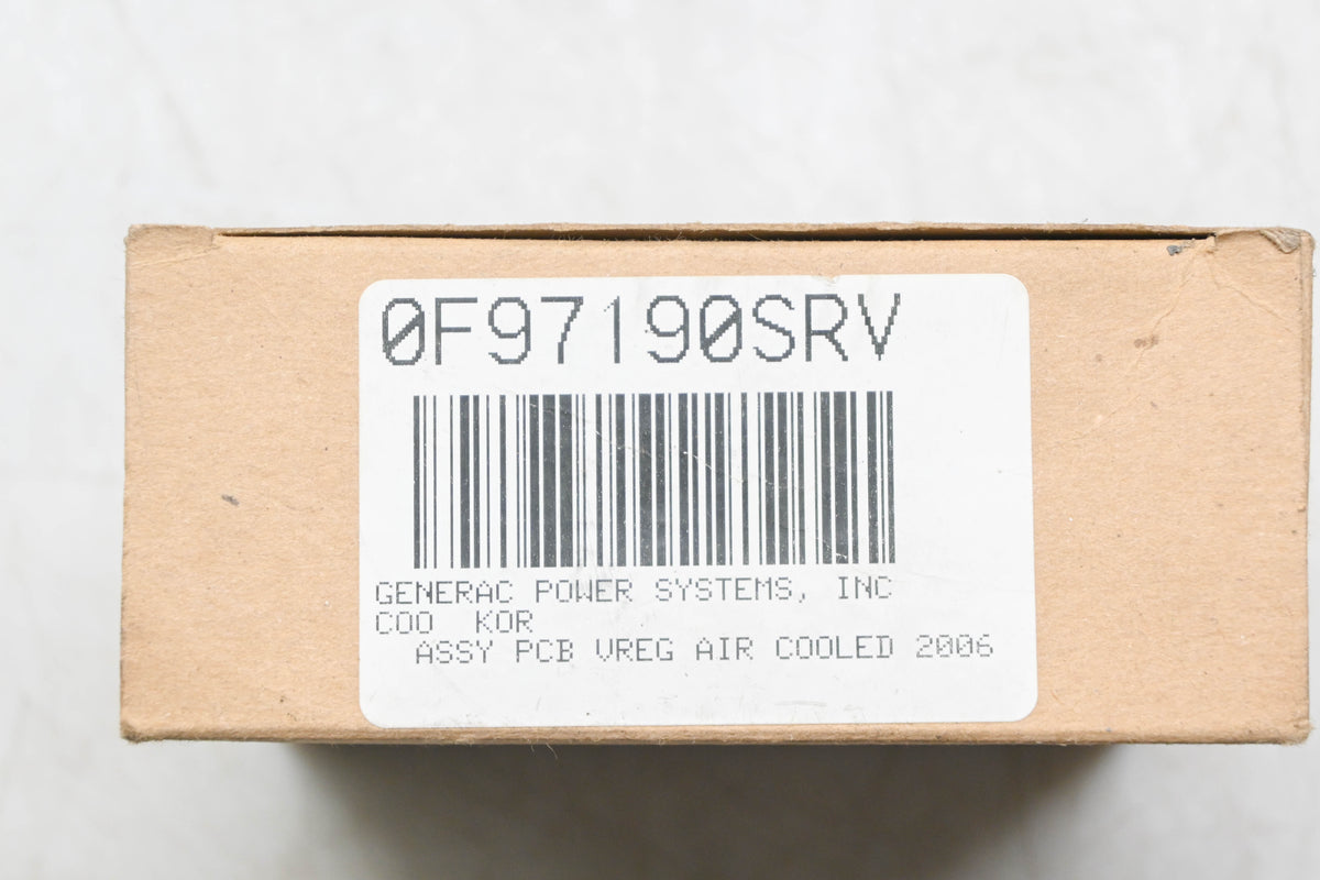 Generac 0F97190SRV Voltage Regulator NOS