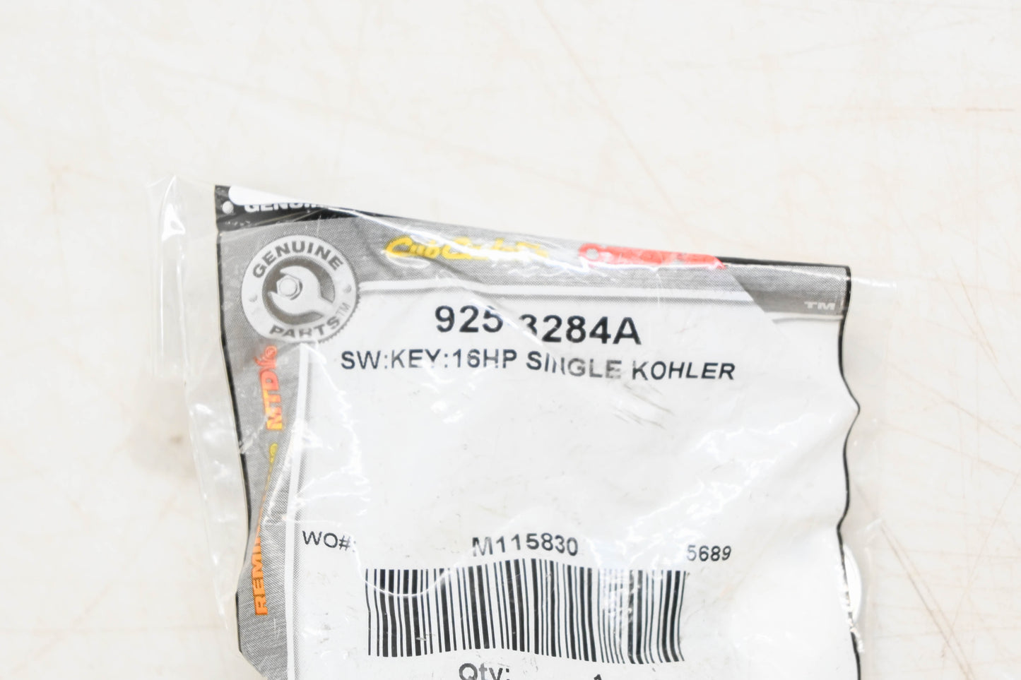 MTD 925-3284A Ignition Switch NOS