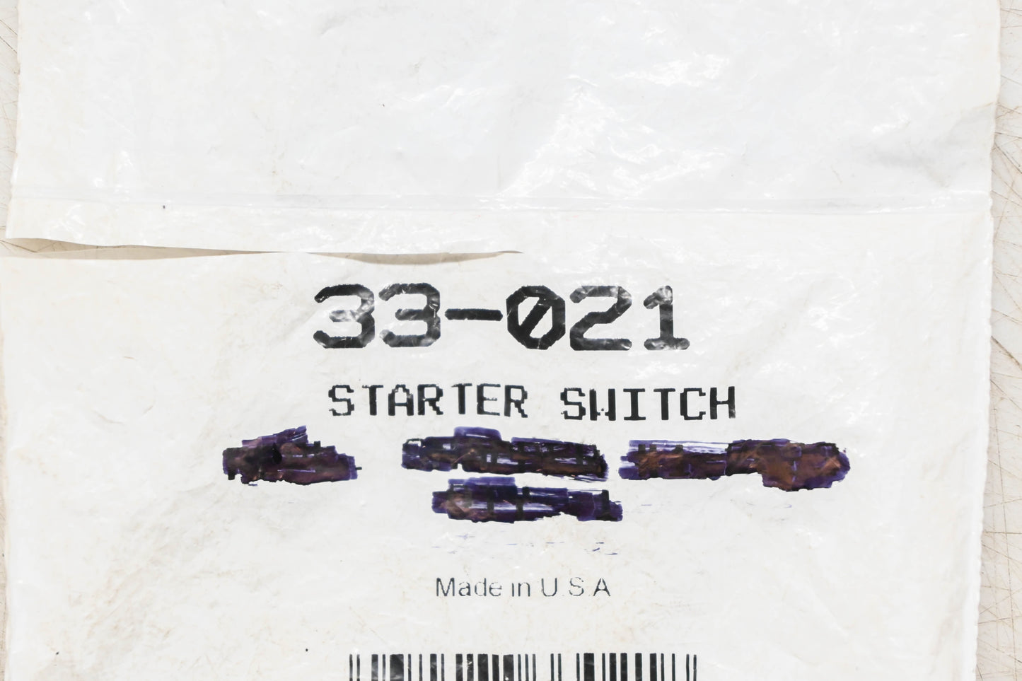 Oregon 33-021 Push Button Start Switch NOS