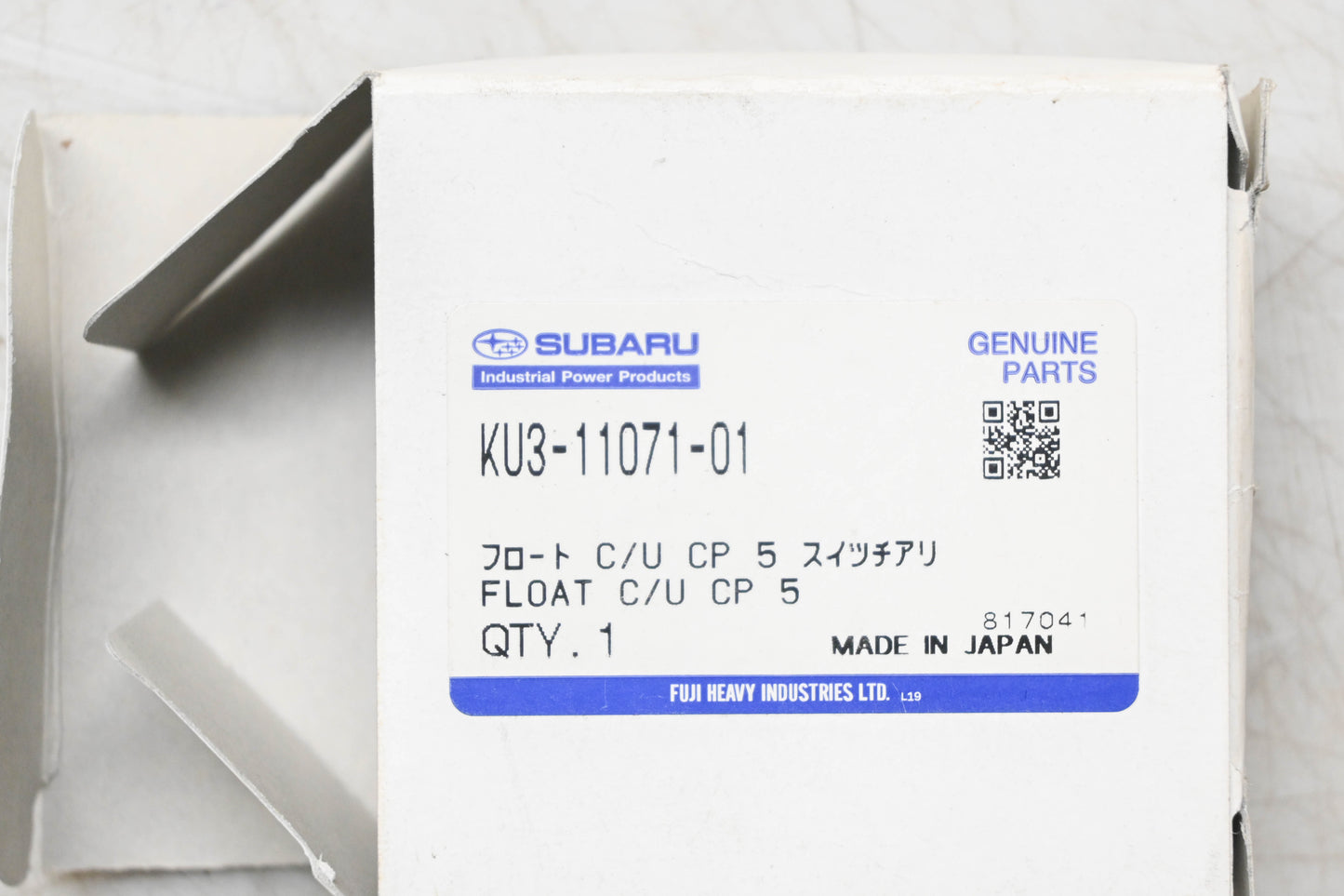 Subaru KU3-11071-01 Oil Control Switch NOS