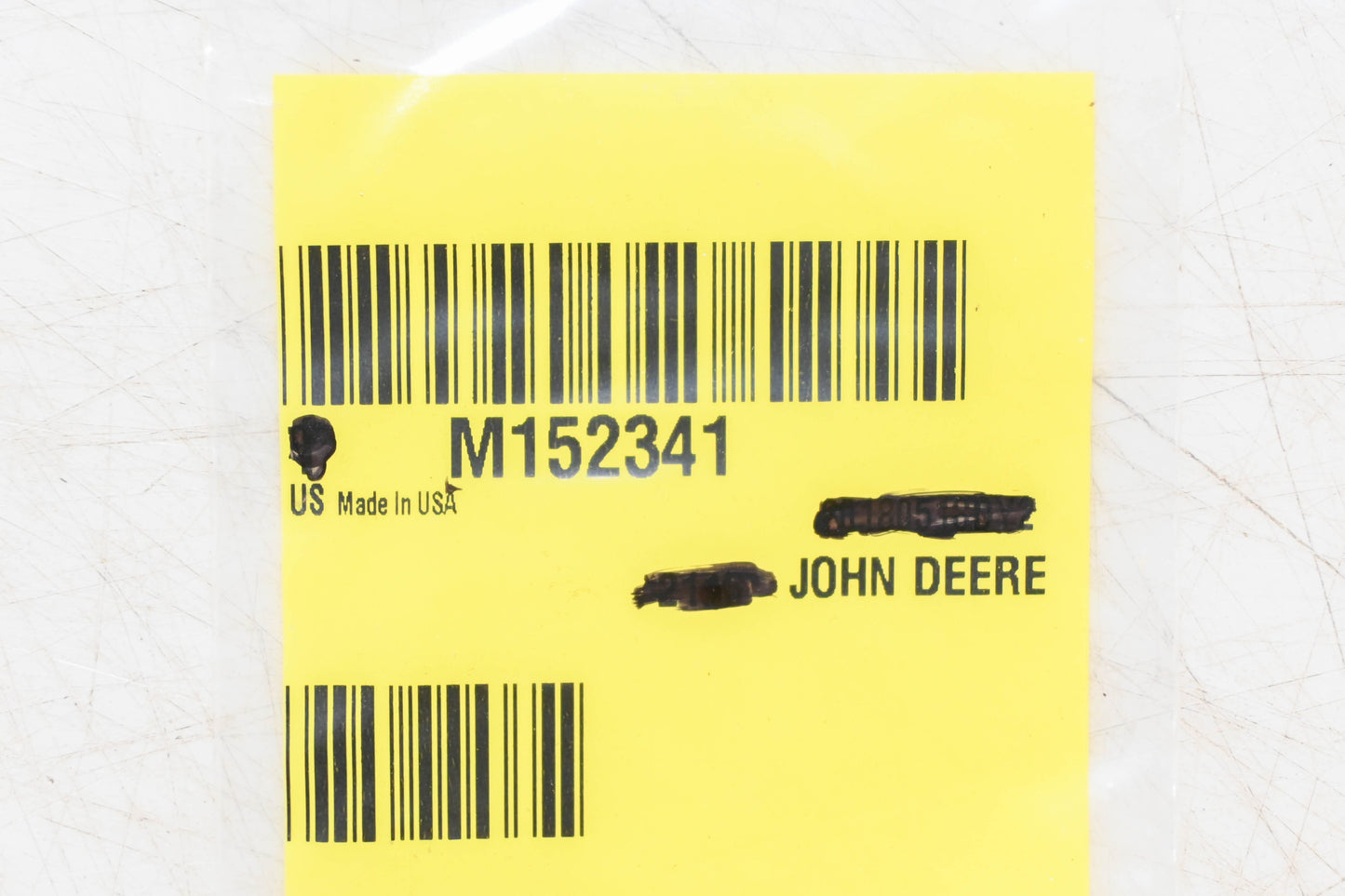 New OEM John Deere M152341 X300 Decal NOS