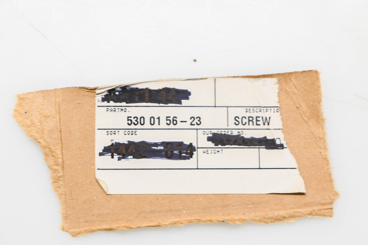 New OEM Husqvarna 530 01 56-23, 530015623 Clutch Cover Screw NOS