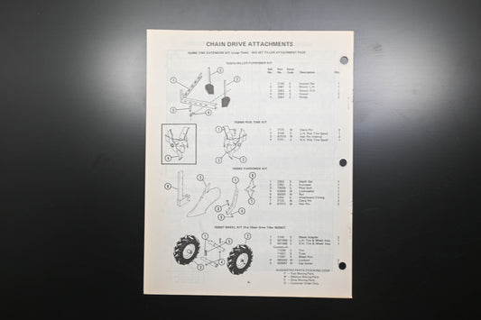 Ariens PM-2-76 Rotary Tiller Parts Manual