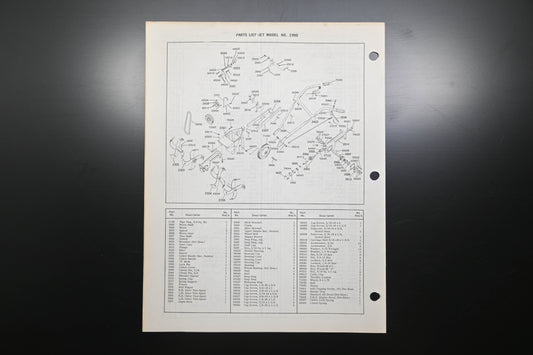 Ariens PM-13 R Jet Rotary Tiller Parts Manual