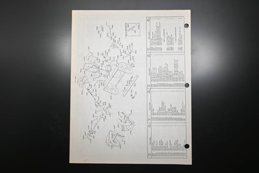 Ariens TIP-66 (R) 5 & 6 HP Tractor & Sno-Thro Attachment Parts Manual