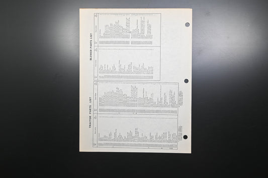 Ariens PM-22-69 (R) 4 HP Sno-Thro Parts Manual
