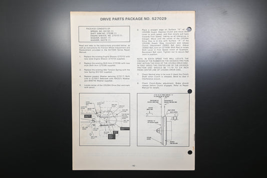 Ariens PM-27-82 927000 Series Riding Mowers Parts Manual