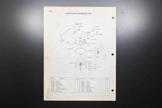 Lawn-Boy E008024 75 Mower Parts Catalog
