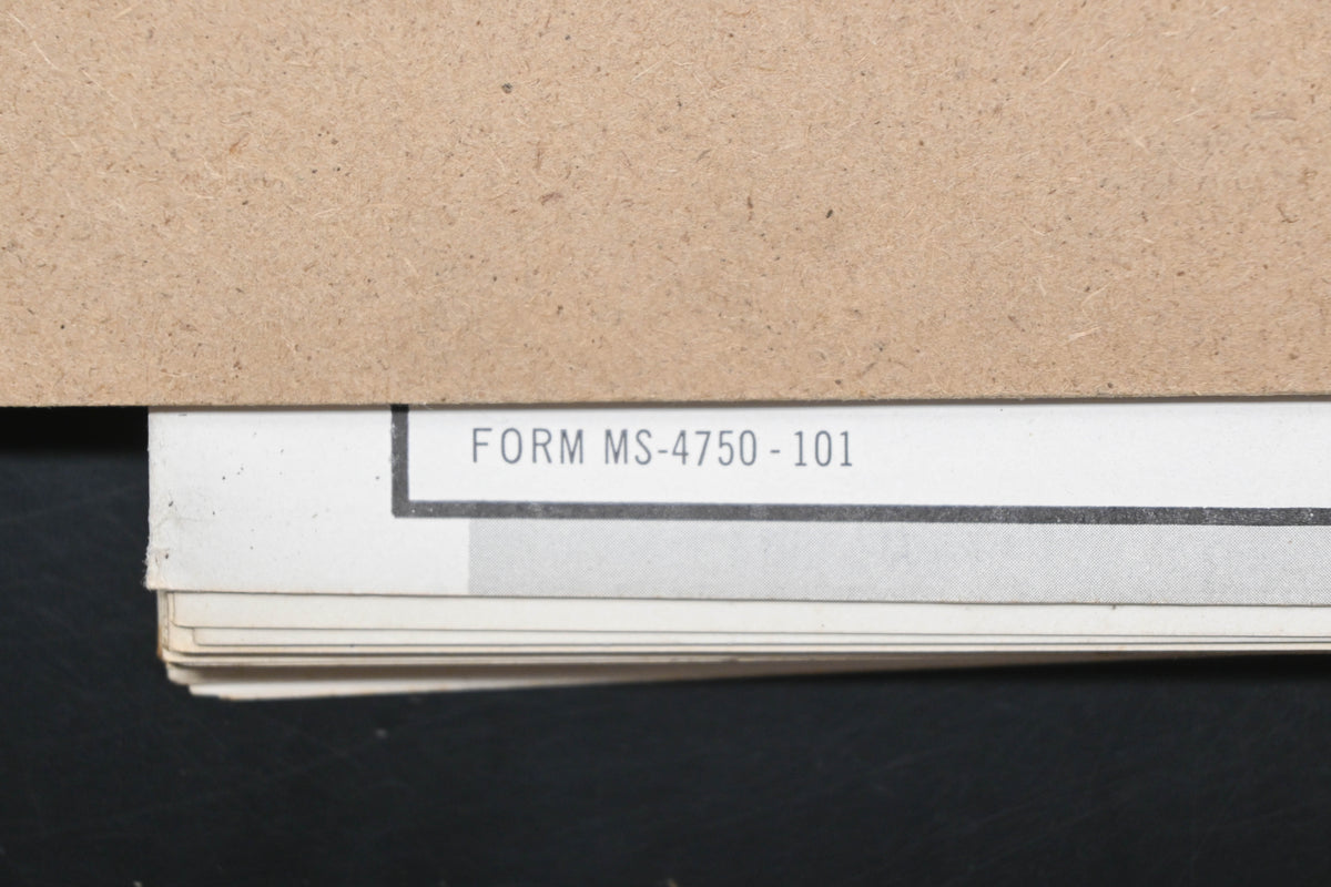 OEM Briggs & Stratton MS-4750-101 Repair Instructions IV