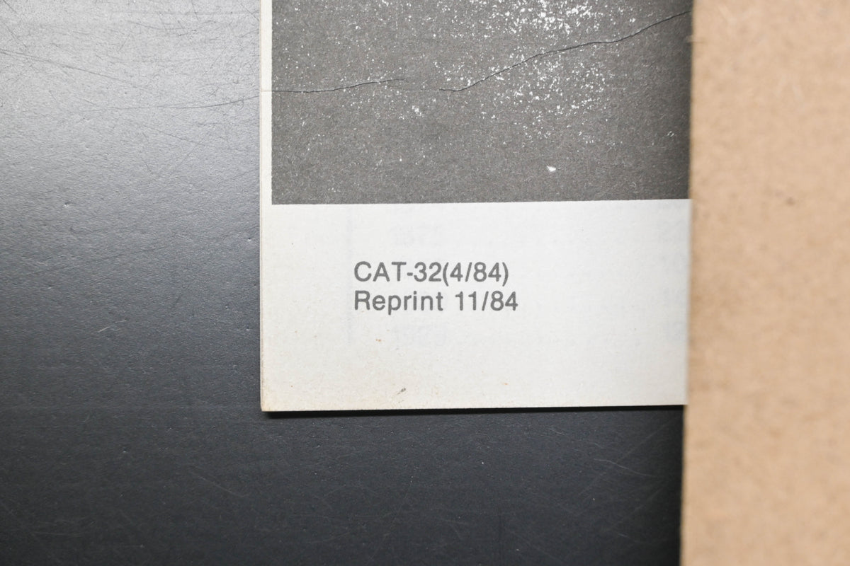 Troy Bilt CAT-32(4/84) 84 Pony Roto Tiller Parts Catalog