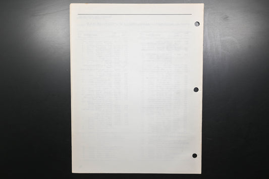 Bolens 4152-2 Suburban Tractor Models 3112G 3212G Parts List