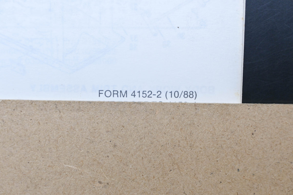 Bolens 4152-2 Suburban Tractor Models 3112G 3212G Parts List