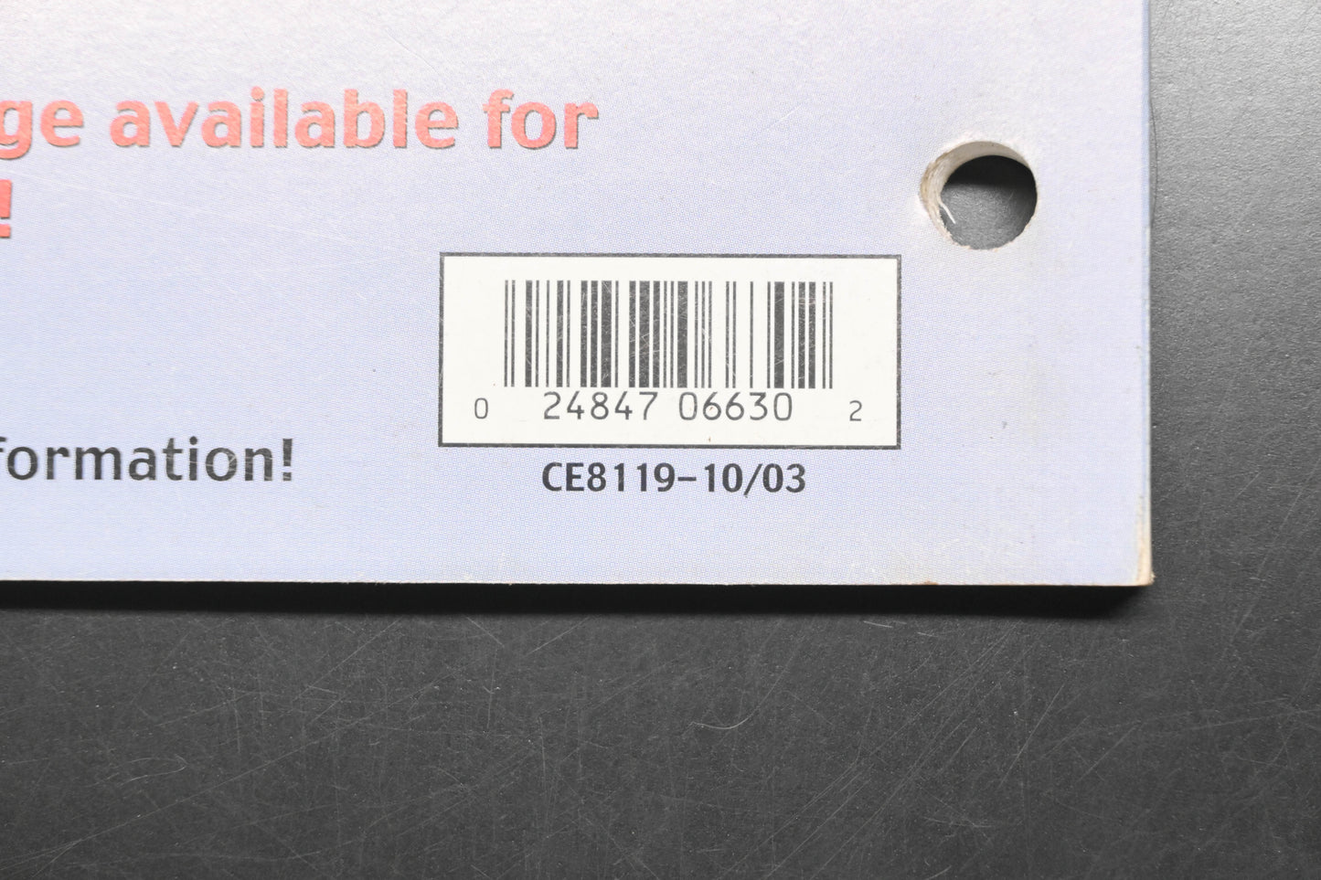 OEM Briggs & Stratton CE8119-10/03, 024847066302 04 Technical Update Seminar