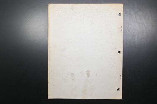 Bolens 552974-2 83 QS QT 1900 Series Tractors Shop Manual