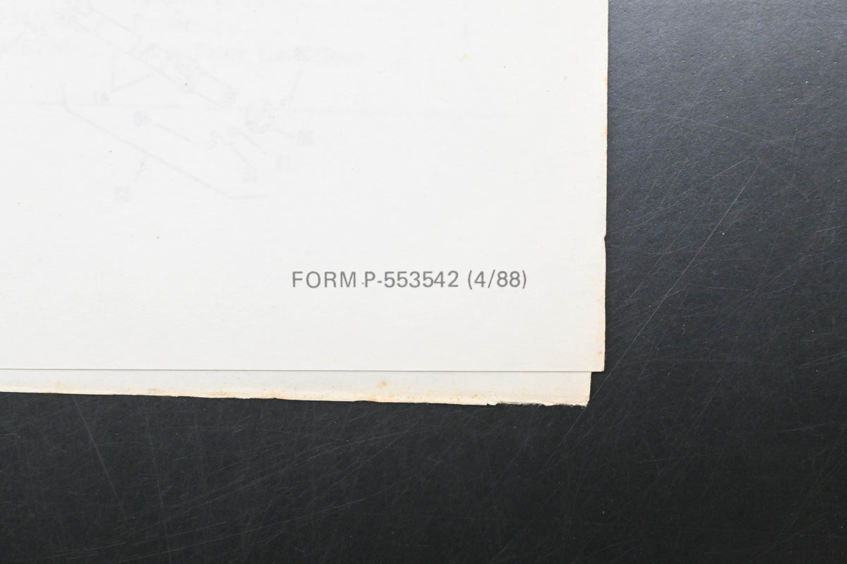 Bolens P-553542 33" Tiller Attachment Parts List