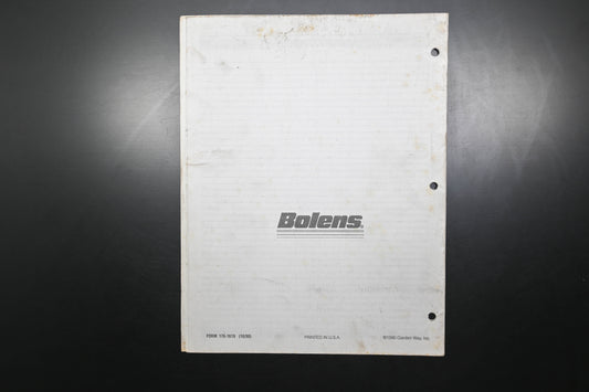 Bolens 176-1619 90 Suburban Tractor 3212G 3212GX Parts List