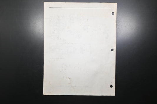 Bolens P3278-6 83 Mower Models 830 831 1130 1136 1134 Parts List