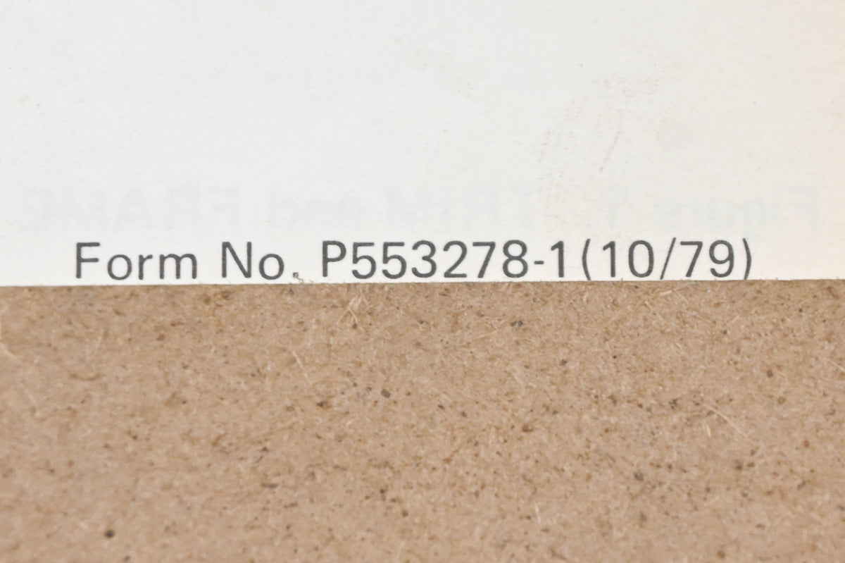 Bolens P5538278-1 79 Riding Mower Models 528 830 831 Parts Catalog