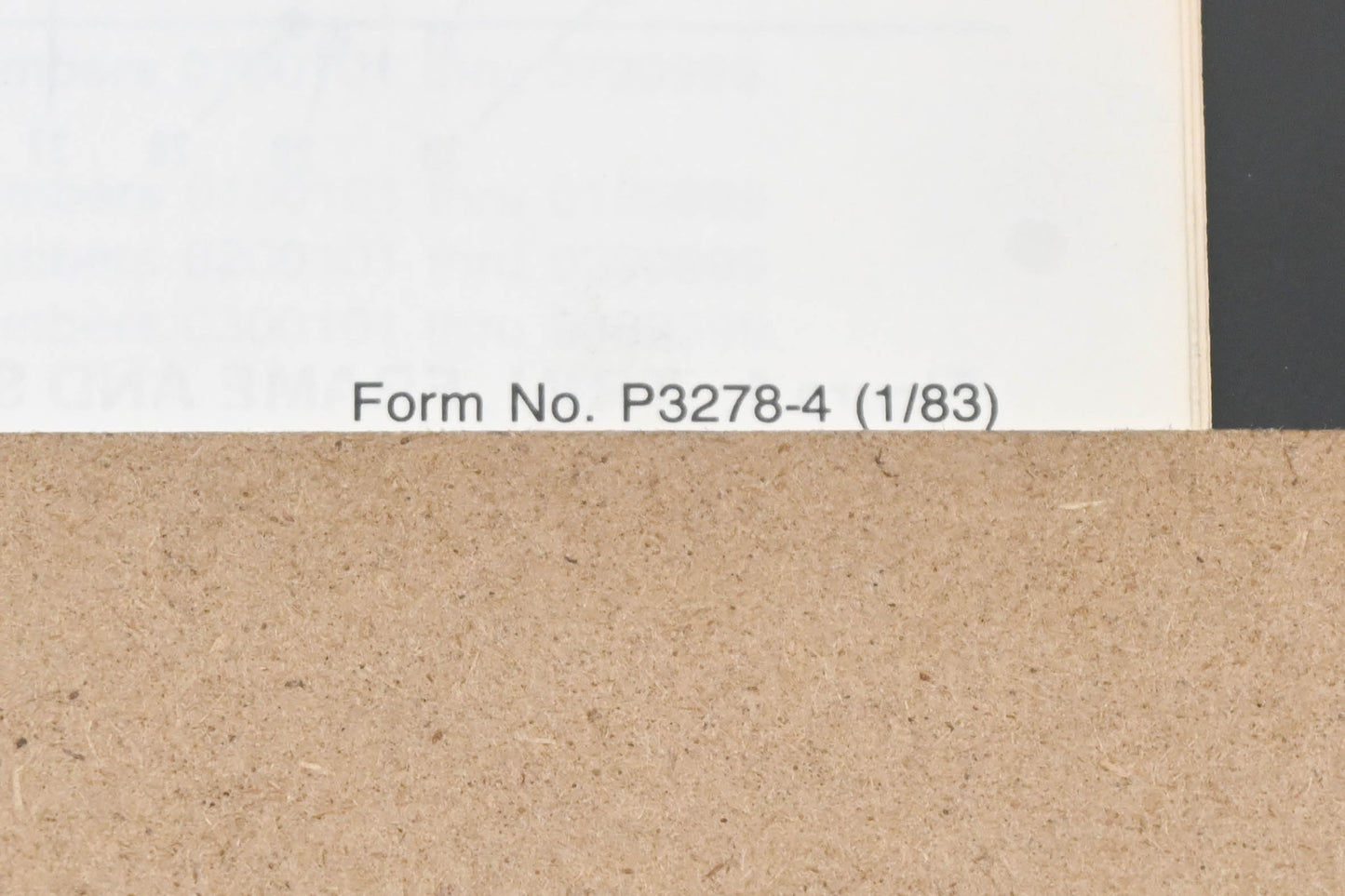 Bolens P3278-4 83 Riding Mower Models 830 831 1134 1130 Parts List