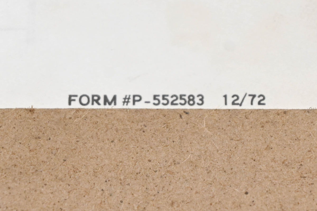 Bolens P-552583 Models 728-01 & -02 Riding Mower Parts Catalog