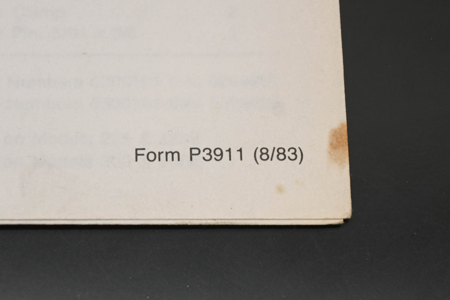 Bolens P3911 83 Mini Snow Thrower Models 225 300 Parts List