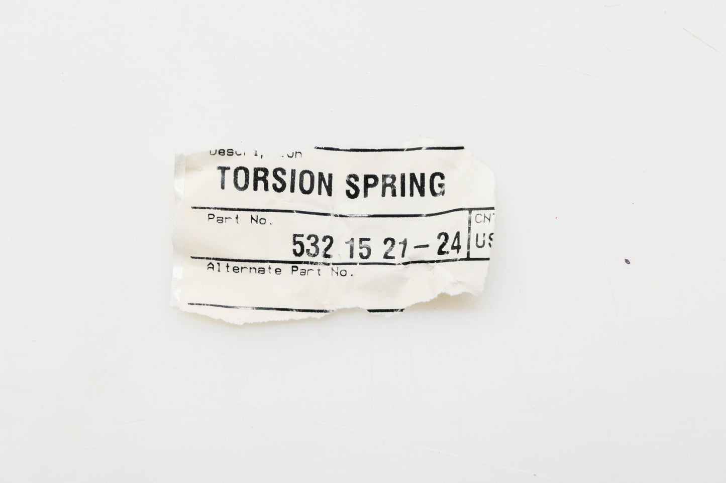 New OEM Husqvarna 532 15 21-24, 532152124 Torsion Spring NOS