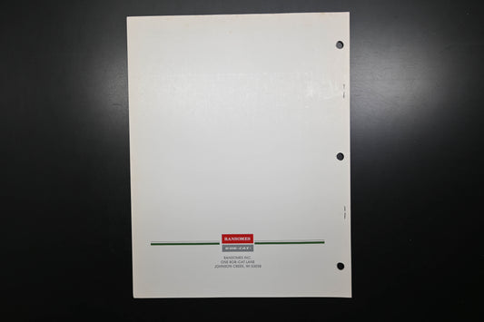 Bob-Cat 38493 Pos-A-Drive Mid-Size Mower Parts Manual